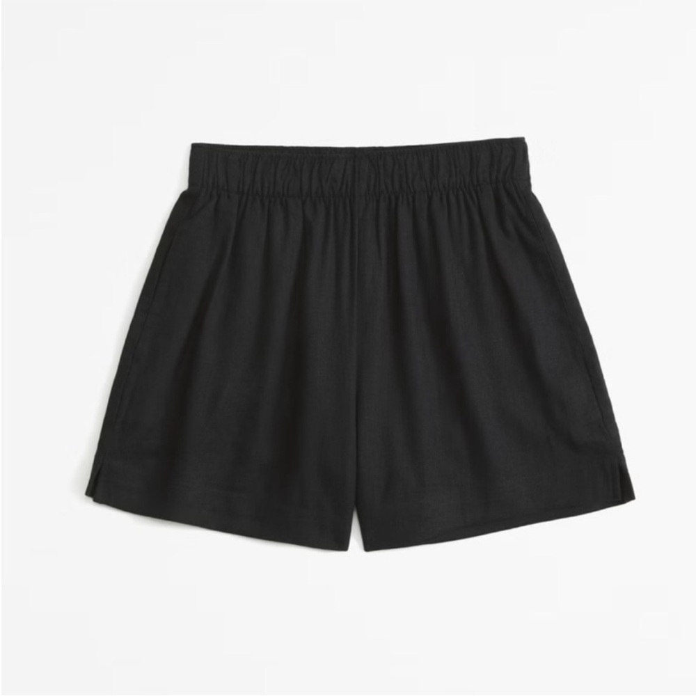 Abercrombie & Fitch High Waist Black Shorts